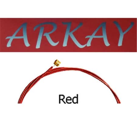 Arkay Discount Standard 45-105 Gauge Bass Guitar Strings- Red RK45-105R